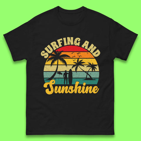 Surfing And Sunshine Mens T-Shirt