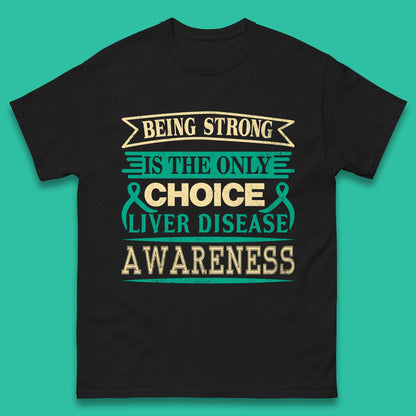 Liver Disease Awareness Mens T-Shirt