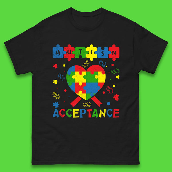 Autism Acceptance Awareness Mens T-Shirt