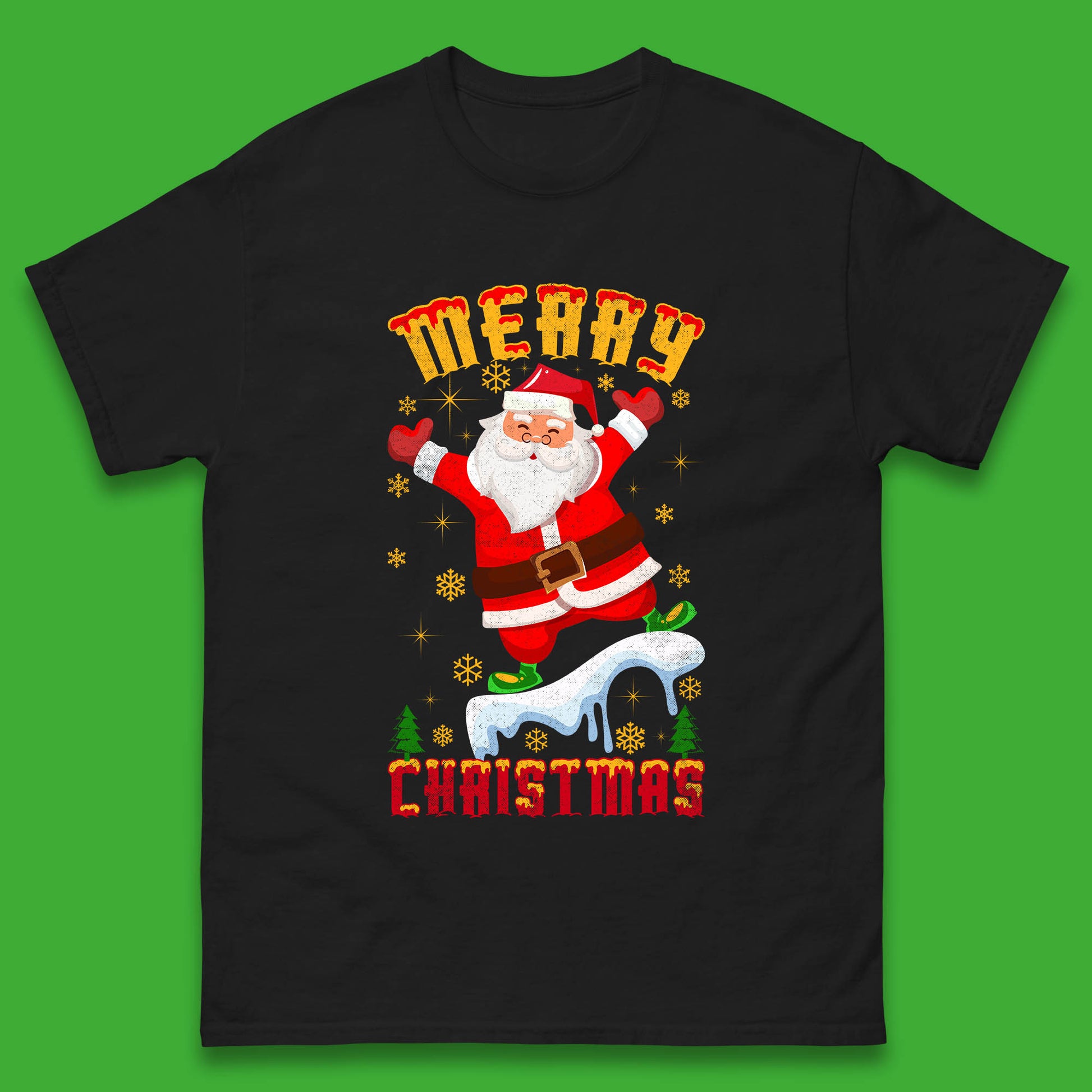 merry christmas santa claus t shirt