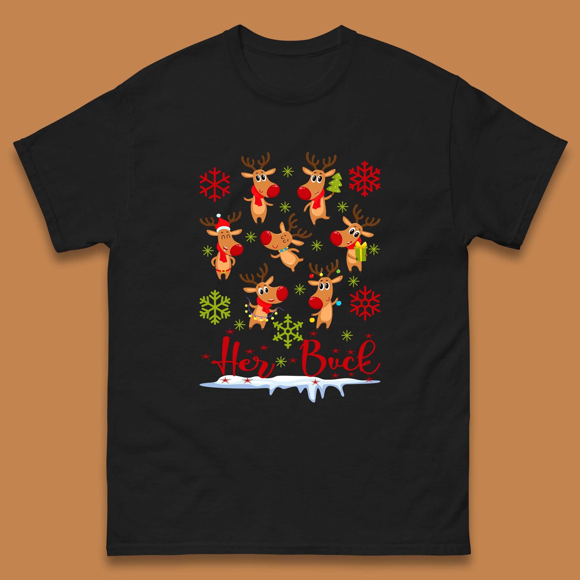 rudolph reindeers t shirt