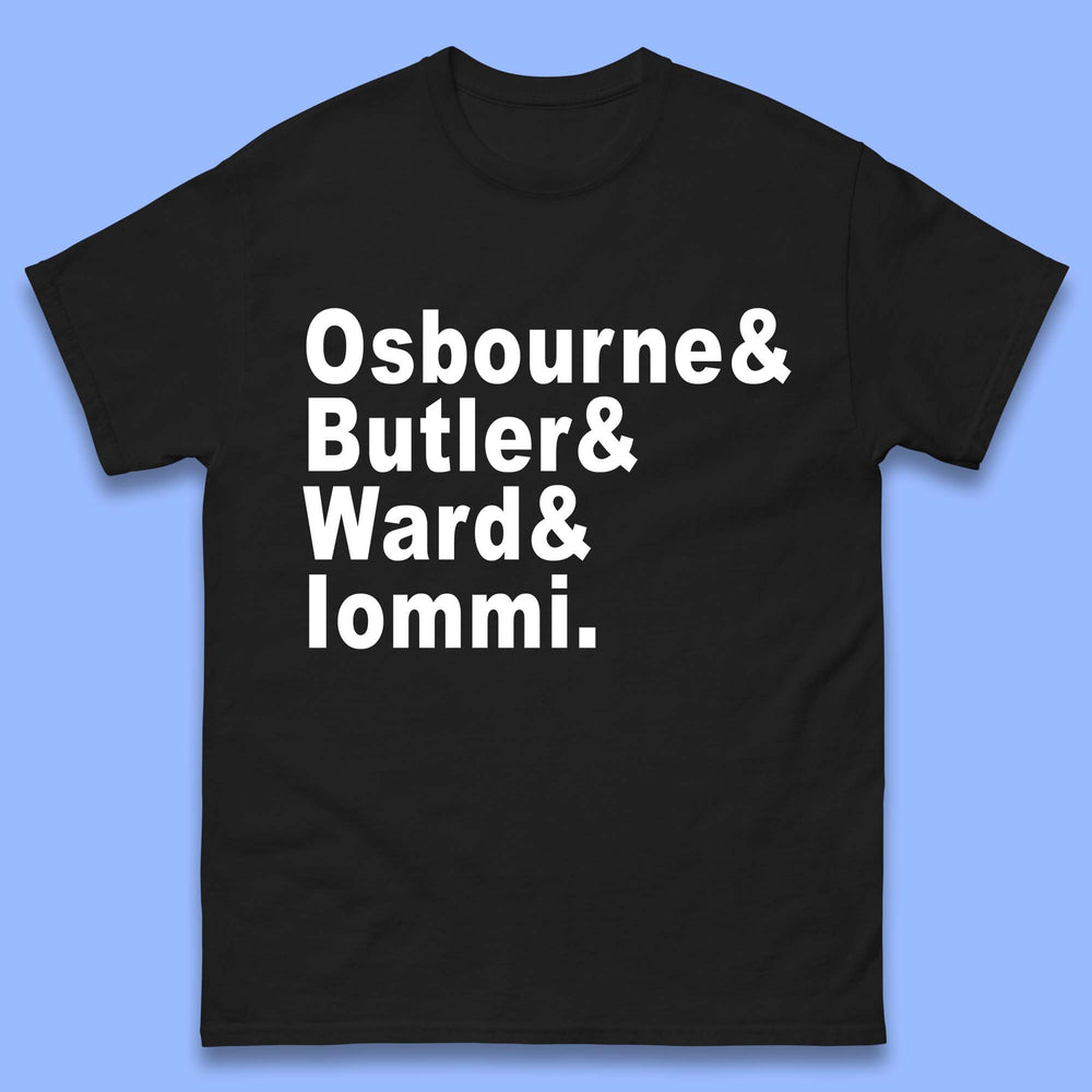 Osbourne & Butler & Ward & Iommi T-Shirt