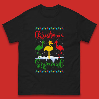 flamingos christmas t shirt