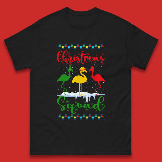 flamingos christmas t shirt