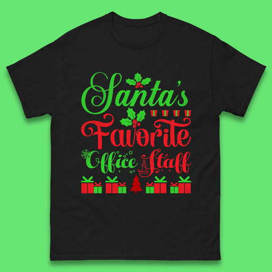 Office Staff Christmas Mens T-Shirt
