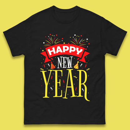 Happy New Year Celebrations Mens T-Shirt