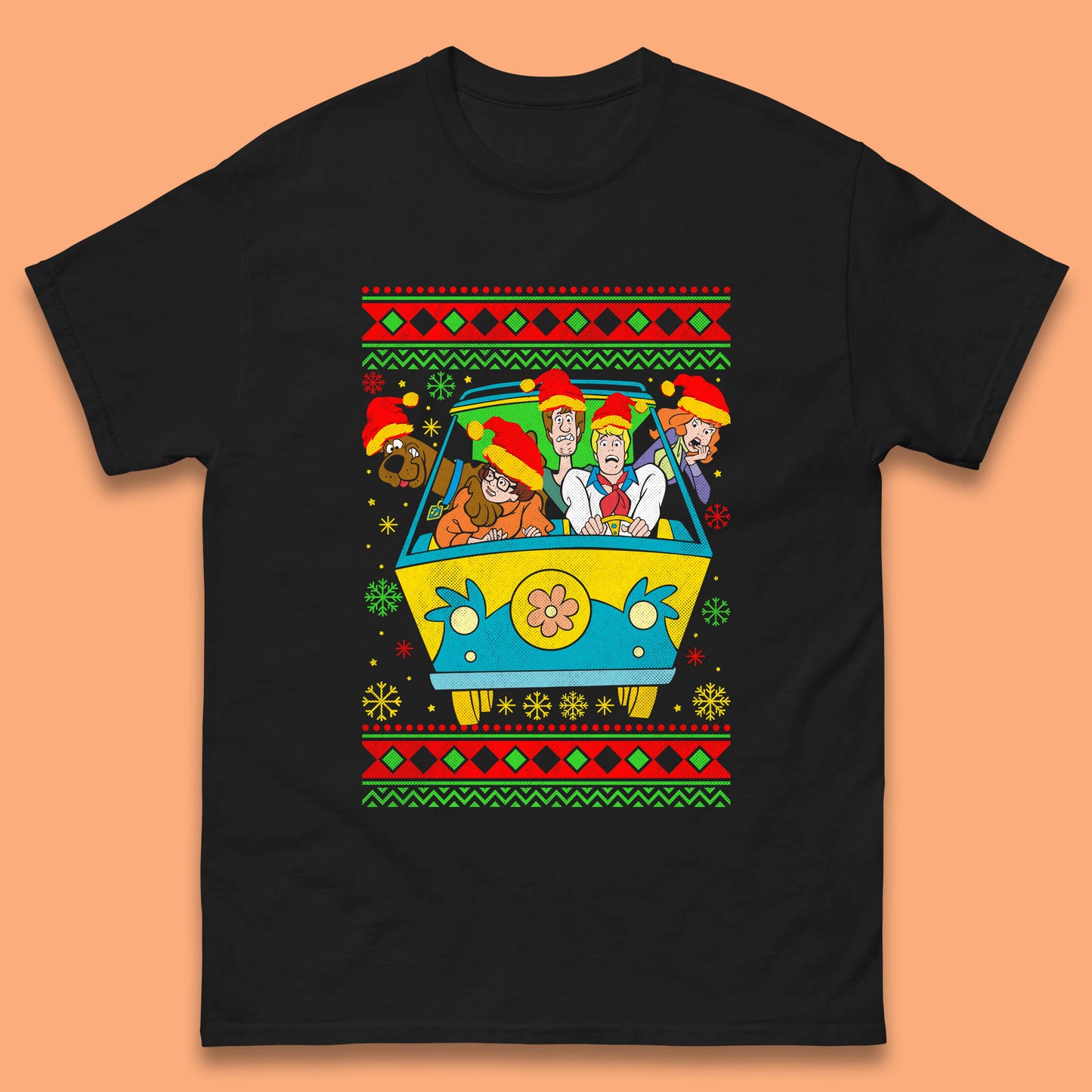 scooby doo christmas t shirt