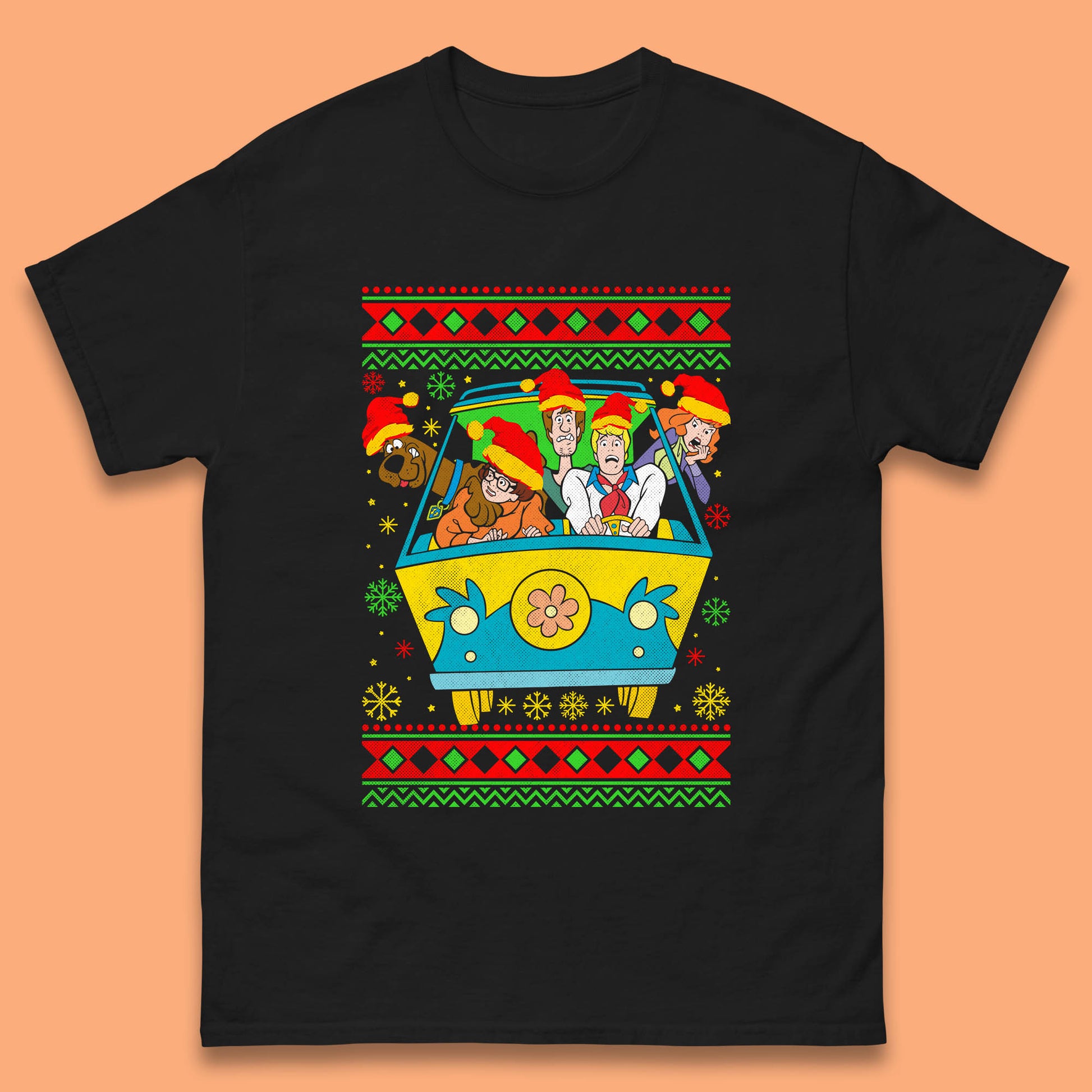 scooby doo christmas t shirt
