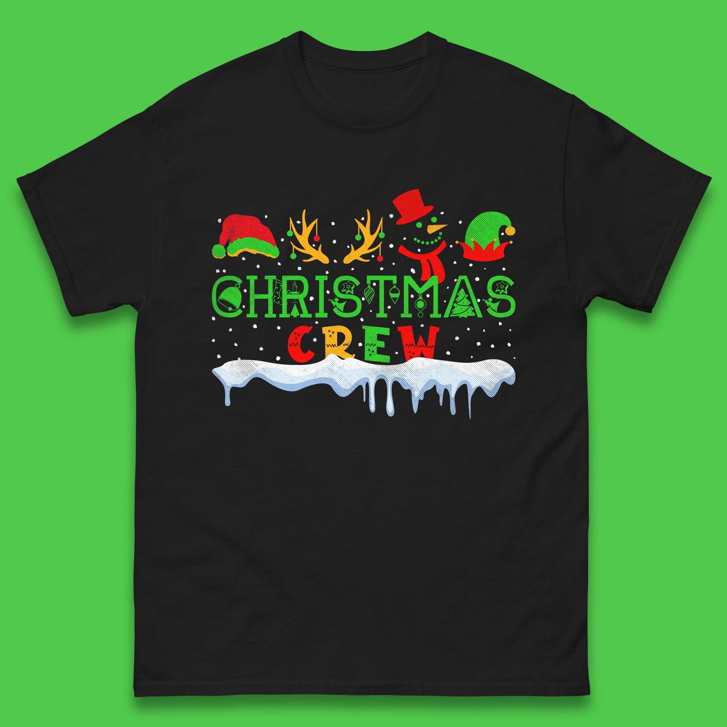 christmas crew t shirt