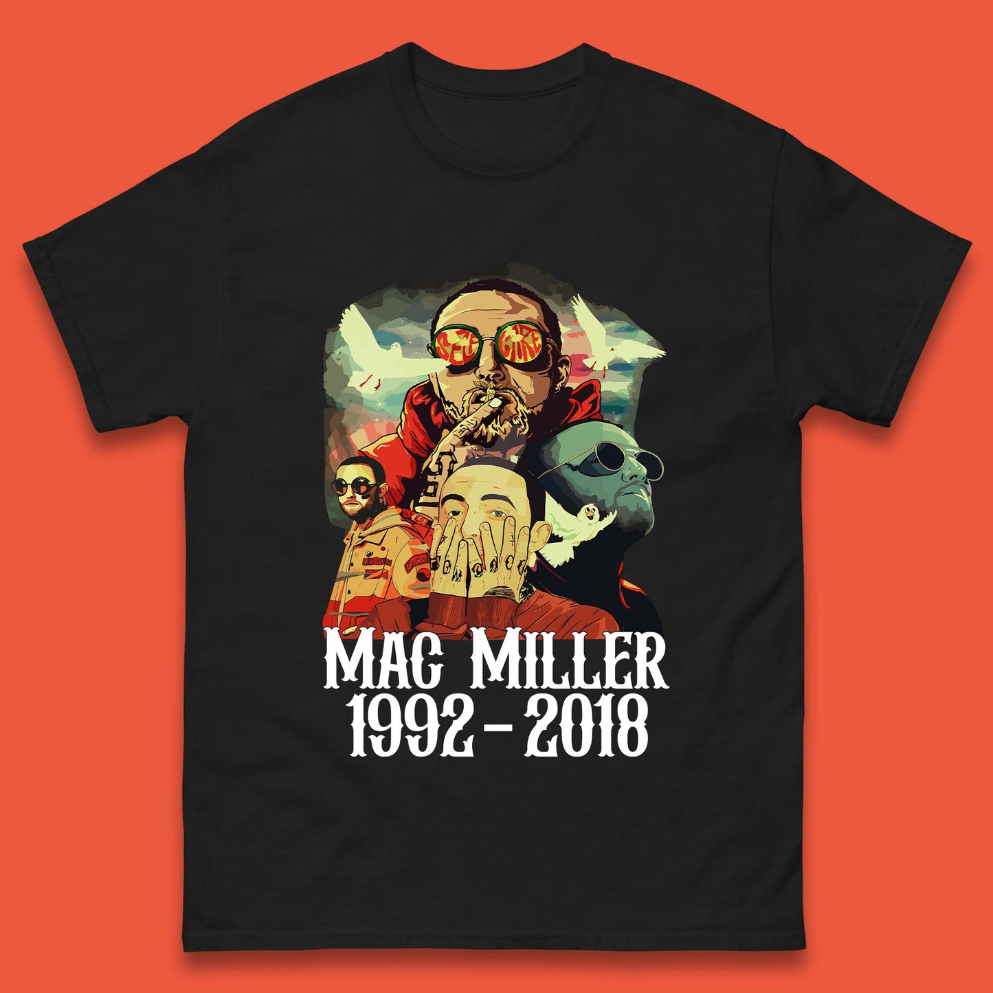 Mac Miller 1992-2018 Mens T-Shirt