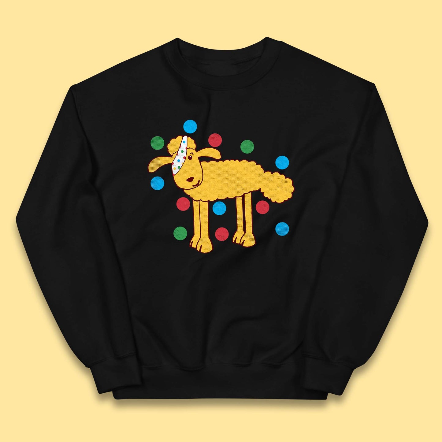 Spotty Pudsey Sheep Children In Need Dotty Spot Charity Raising Pudsey Sheep Kids Jumper