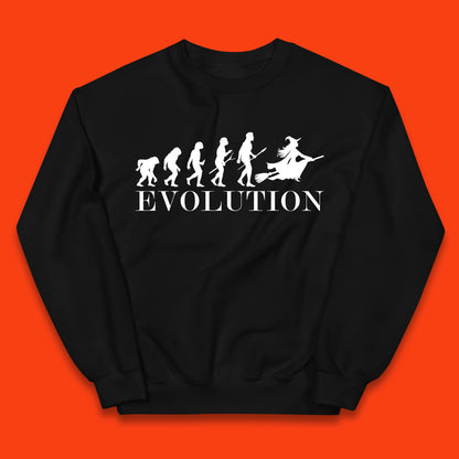 Witch Evolution Halloween Scary Spooky Witch Costume Kids Jumper