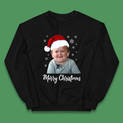 Santa Hasbulla Merry Christmas Kids Jumper