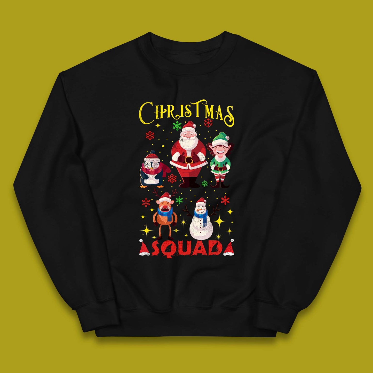 Christmas Squad Kids Jumper