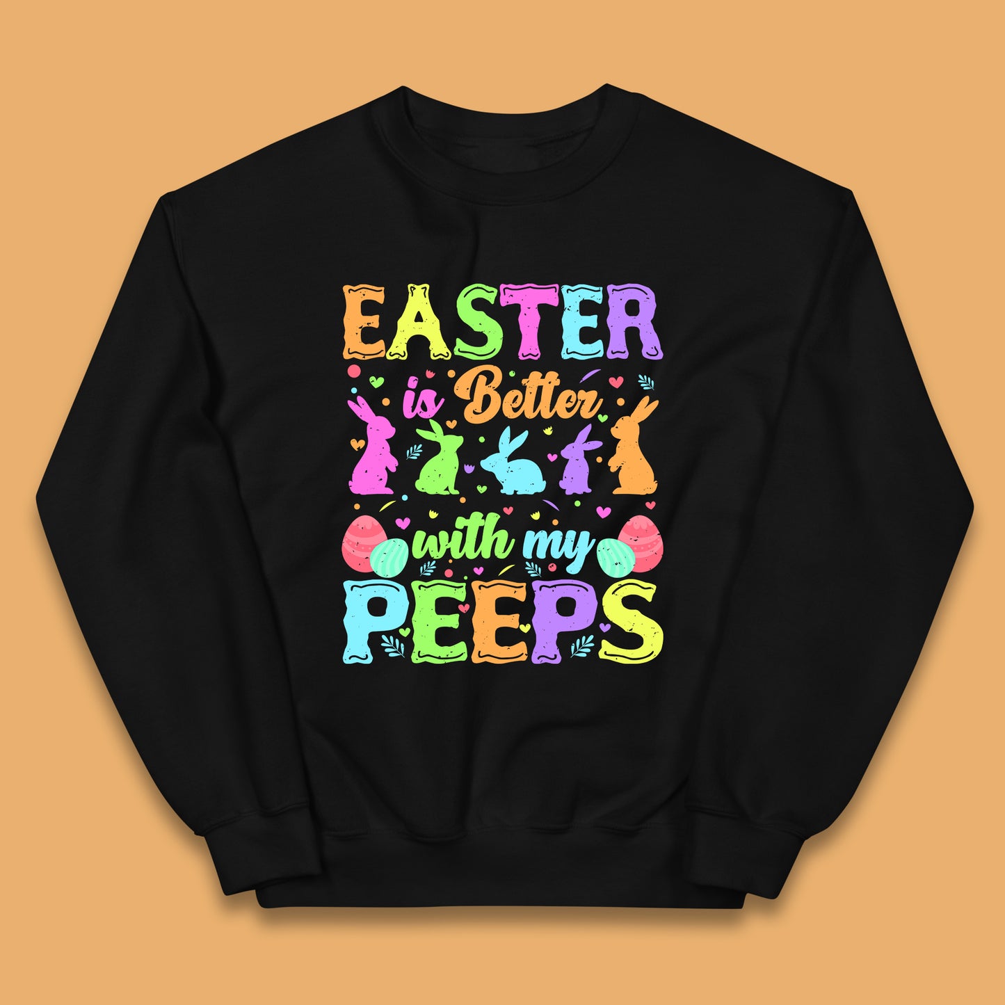 Easter Better With My Peeps Kids Jumper