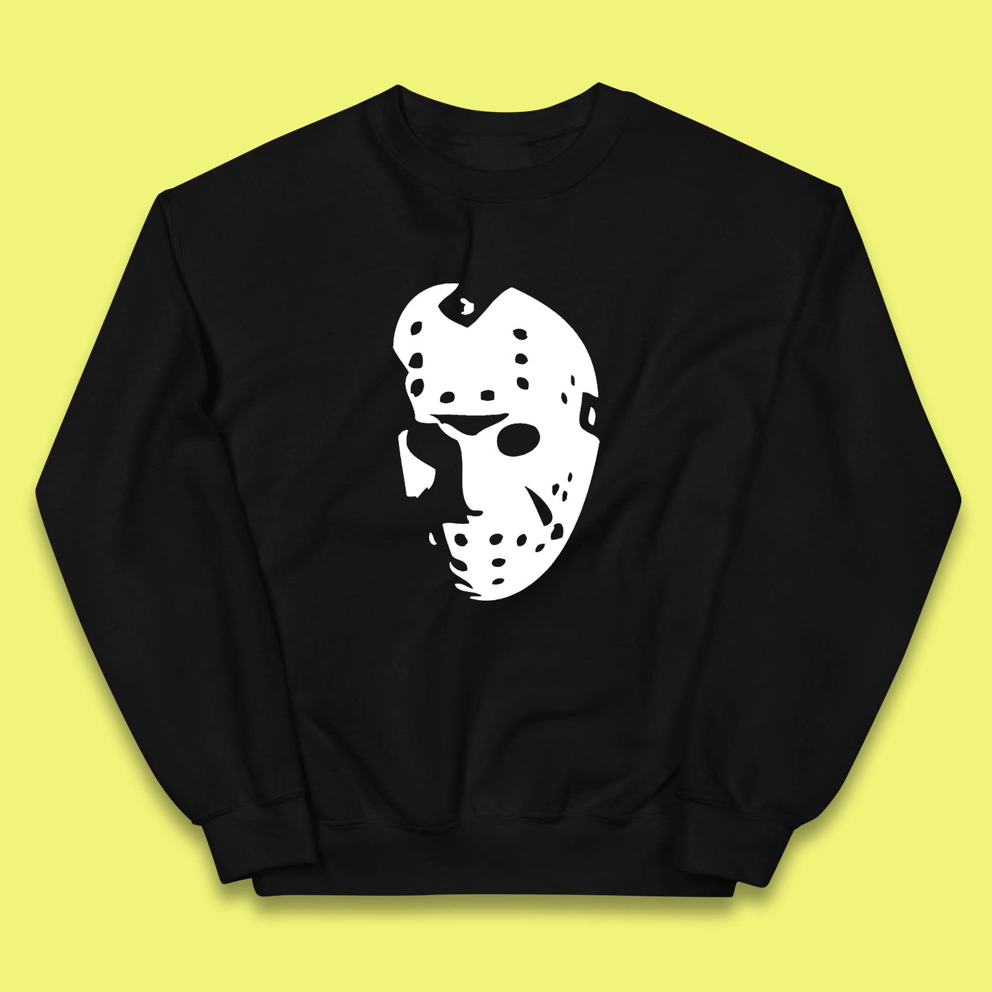 Halloween Jason Voorhees Horror Face Mask Friday The 13th Horror Movie Character Kids Jumper