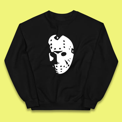 Halloween Jason Voorhees Horror Face Mask Friday The 13th Horror Movie Character Kids Jumper