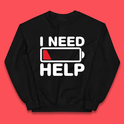 I Need Help Low Energy No Battery Always Tired Low Battery Kids Jumper