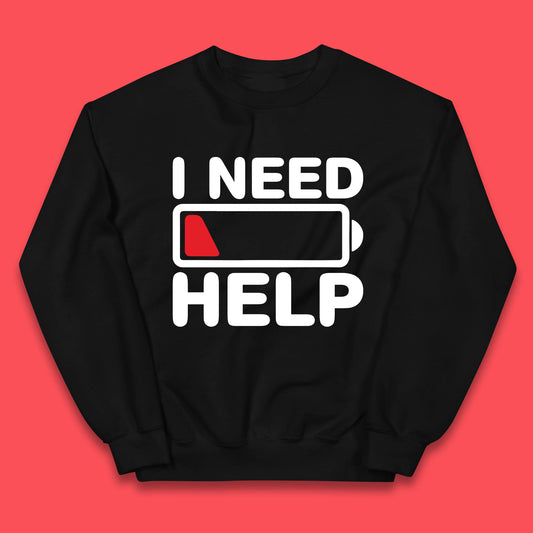I Need Help Low Energy No Battery Always Tired Low Battery Kids Jumper