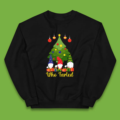 who farted christmas gnomes funny jumper