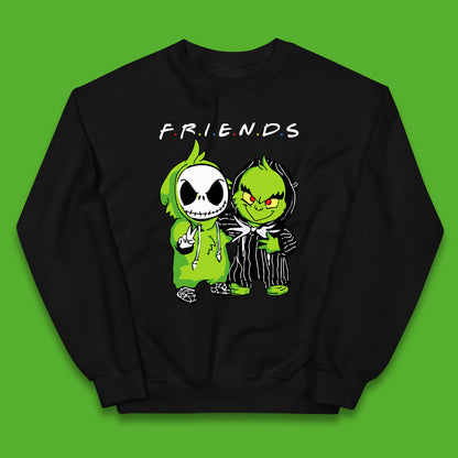 grinch and jack skellington jumper