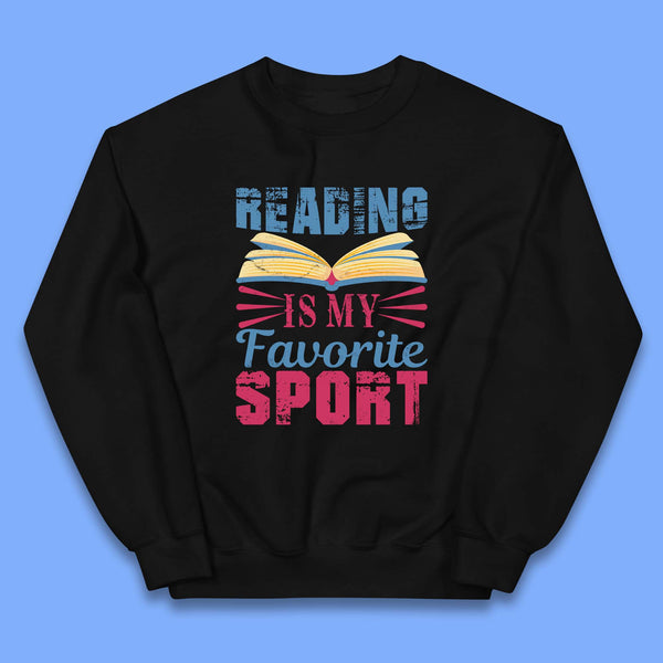 Reading Is My Favorite Sport Kids Jumper