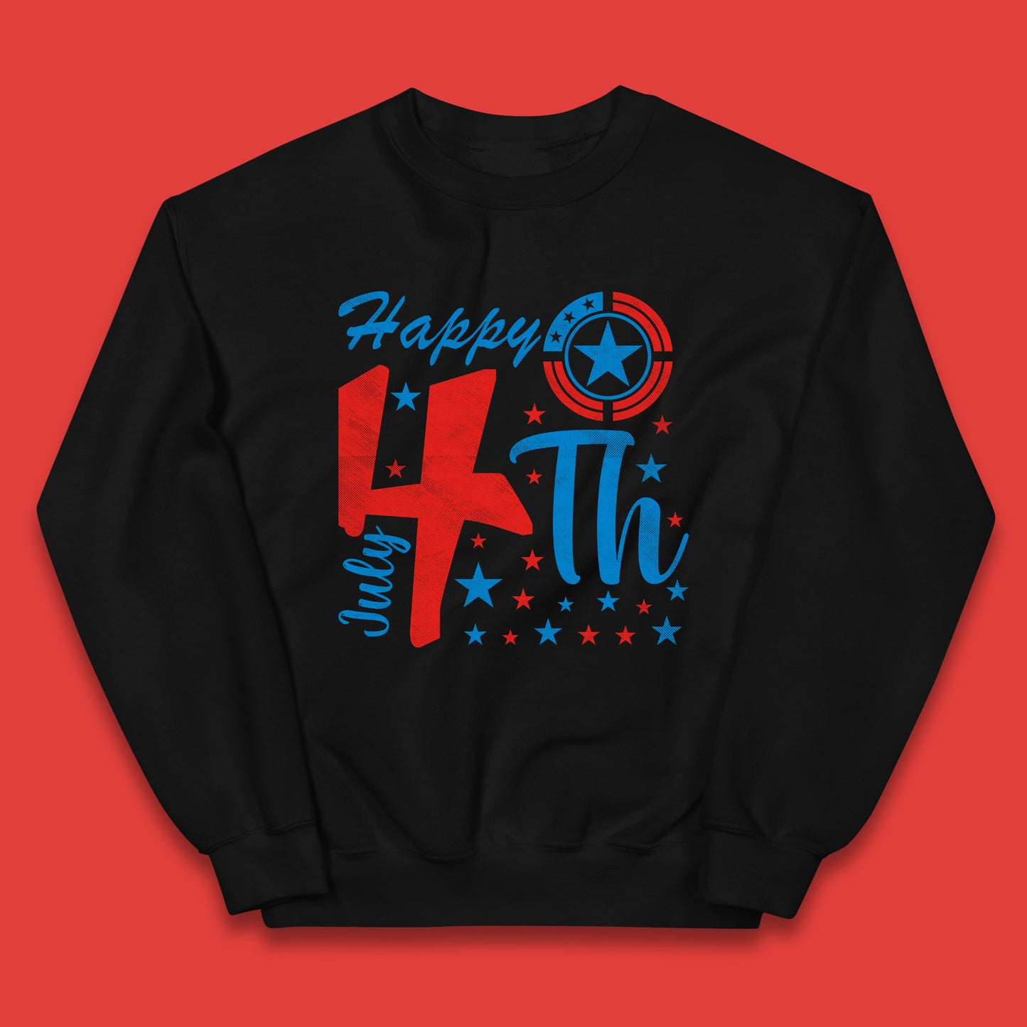 Happy 4th July United States Of America Independence Day Patriotic Celebration Fourth Of July Kids Jumper