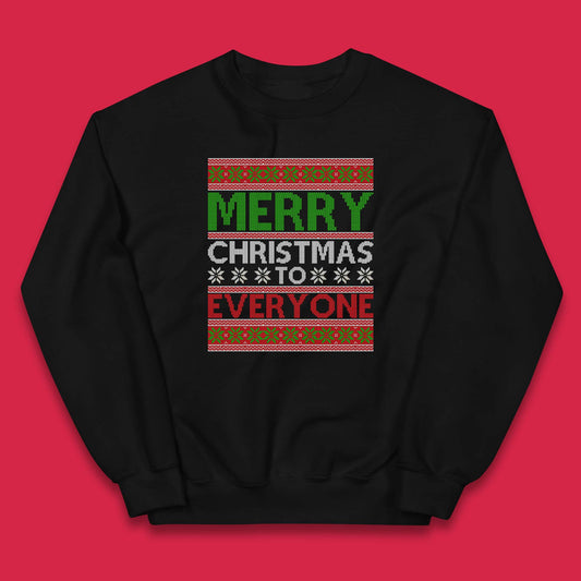 merry christmas to everyone jumper