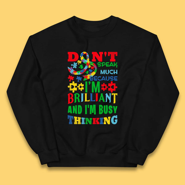 Autism Busy Thinking Kids Jumper
