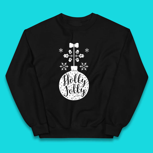 holly jolly christmas jumper
