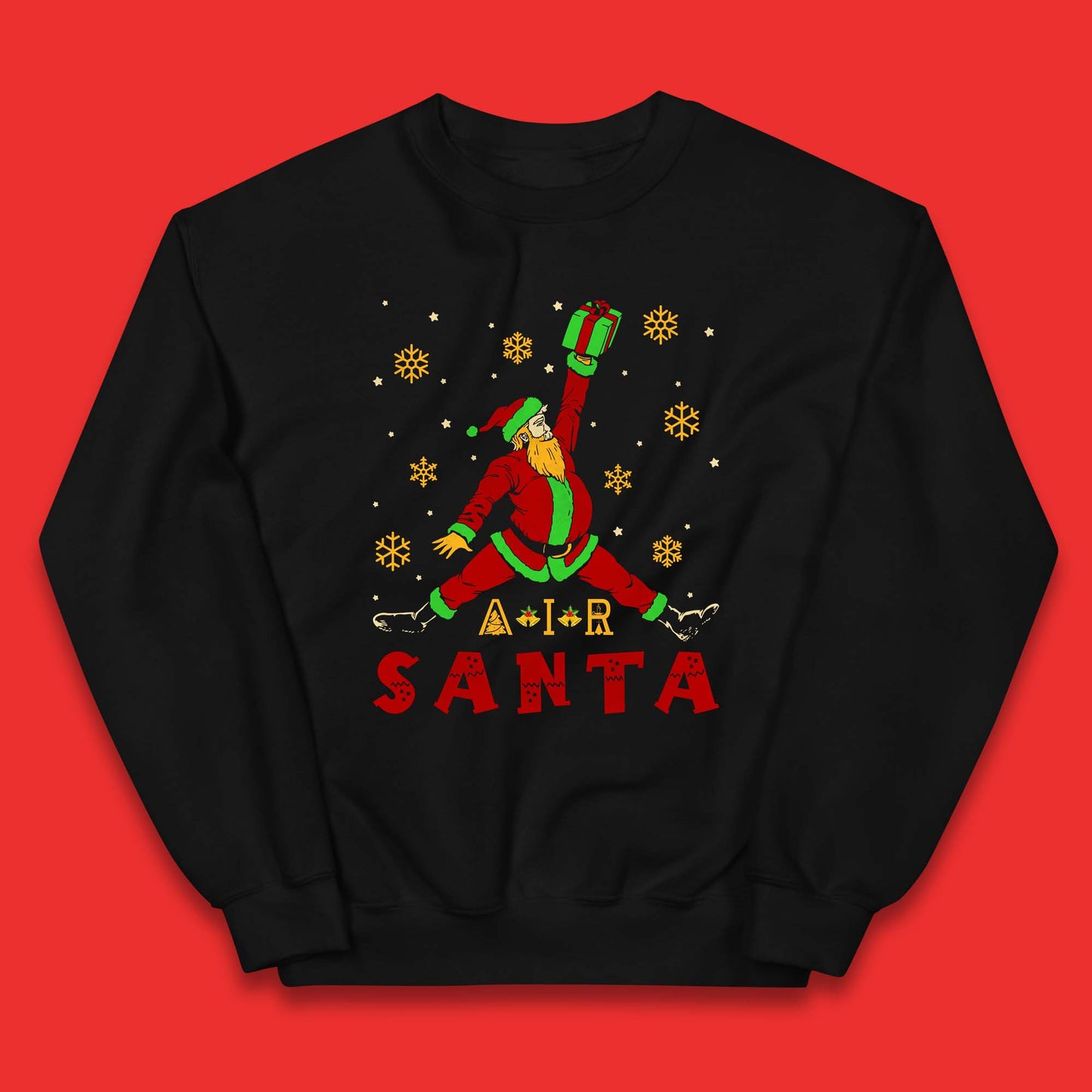 Air Santa Christmas Kids Jumper