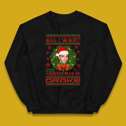 Drake Christmas Kids Jumper