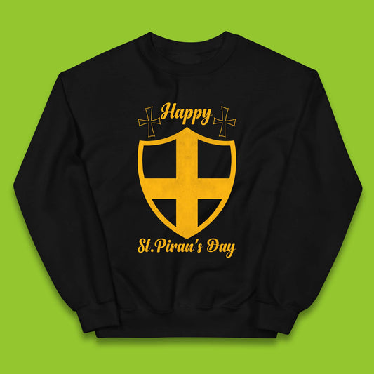 Happy St. Piran's Day Kids Jumper