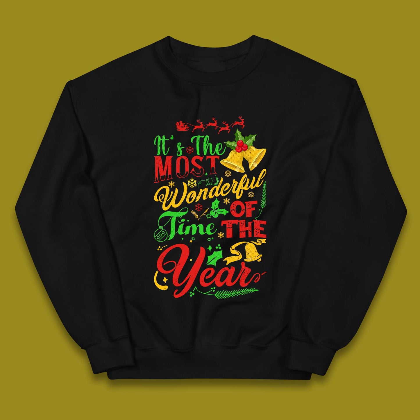Wonderful Christmas Kids Jumper