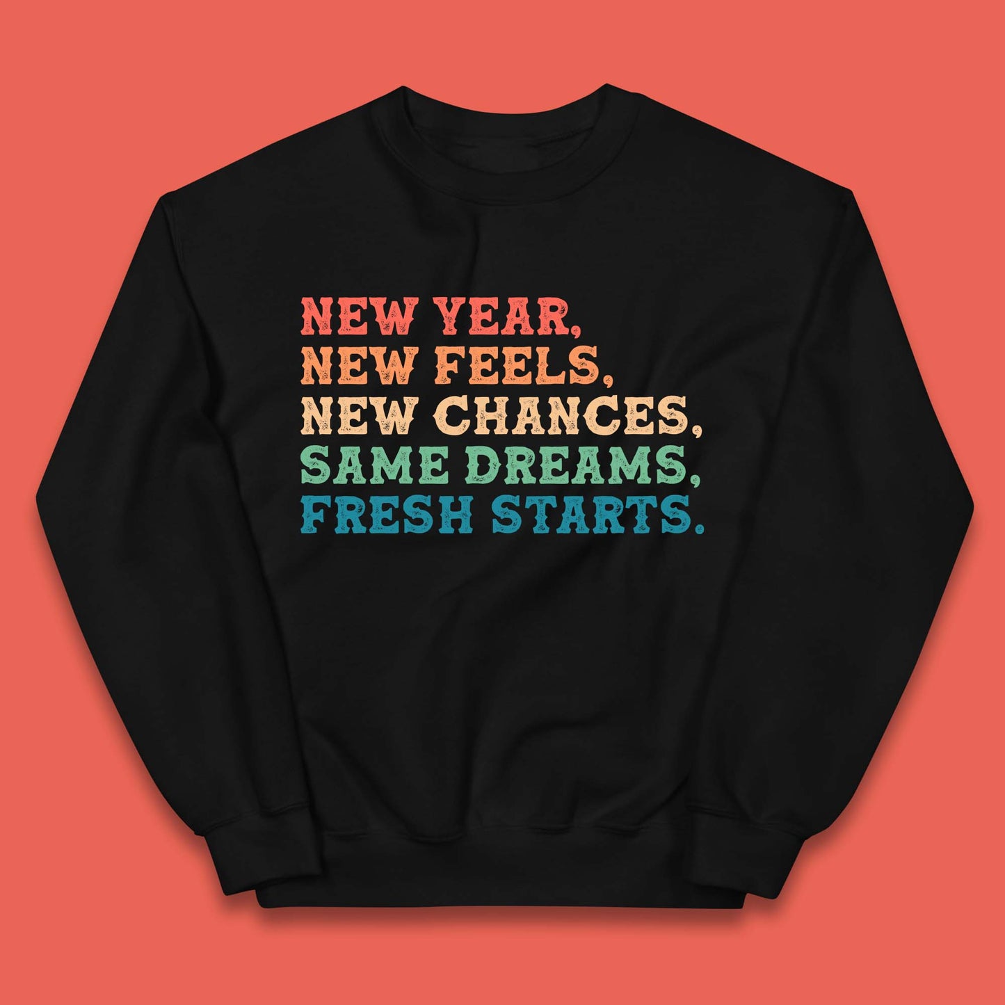New Year New Feels Kids Jumper