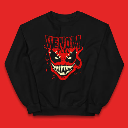 Venom Pool Marvel Avengers Venom Face Venom-Pool Marvel Comics Superhero Marvel Universe Movie Character Kids Jumper