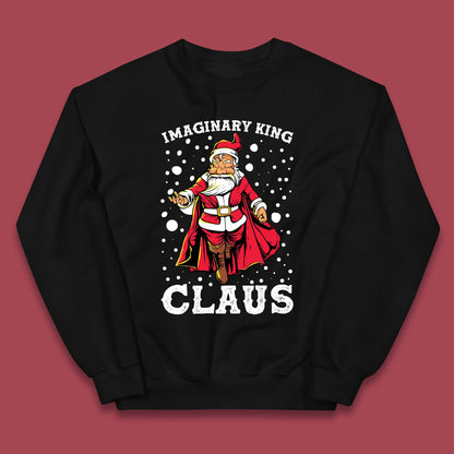 imaginary king santa christmas jumper