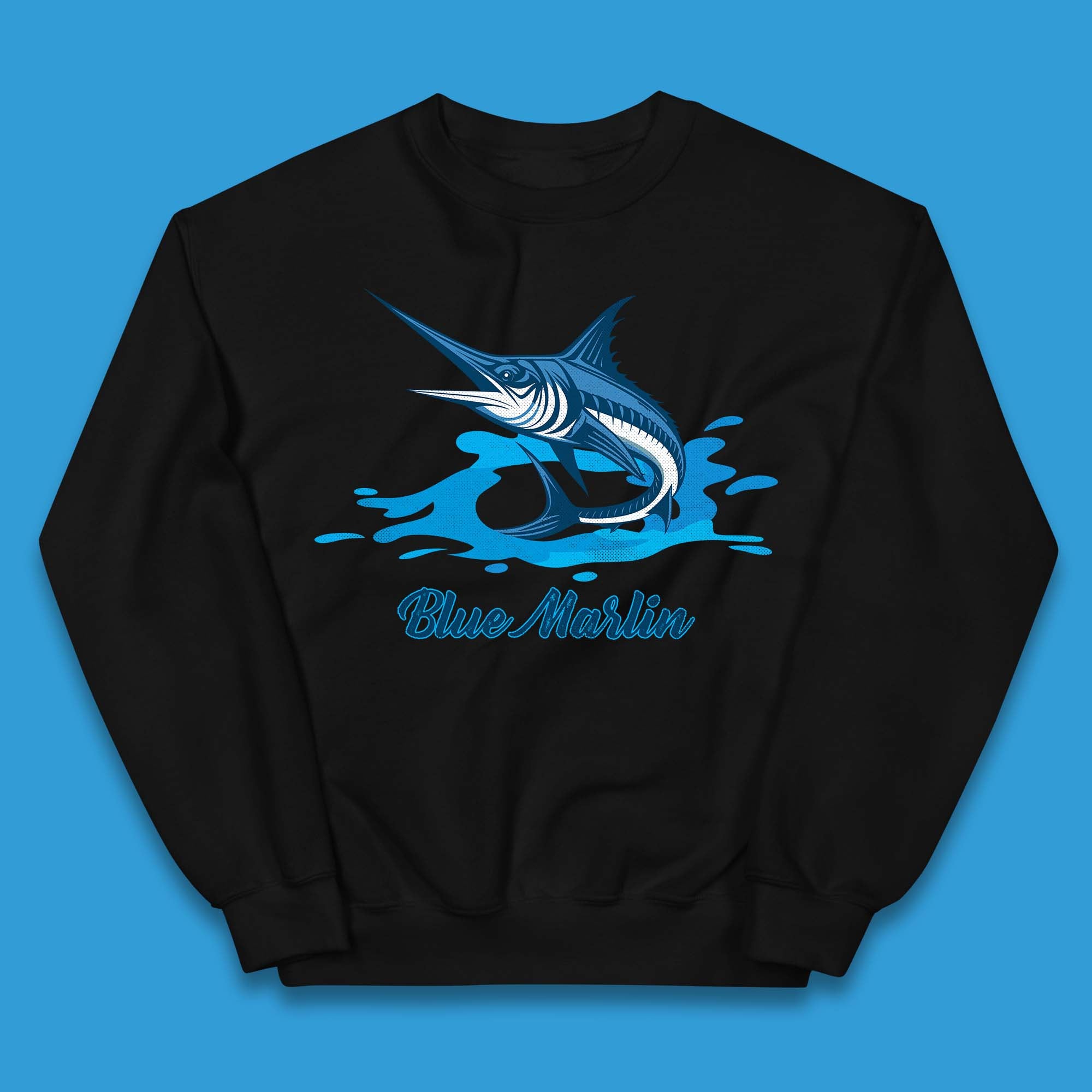 Blue Marlin Sweater  Shop for Children's Fishing Clothing for Sale –  Spoofytees