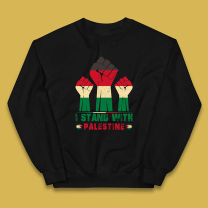 I Stand with Palestine Child Sweater