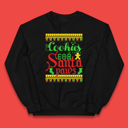 christmas cookies for santa paws jumper