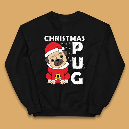 christmas pug dog jumper