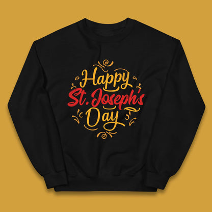 Happy St. Joseph's Day Kids Jumper