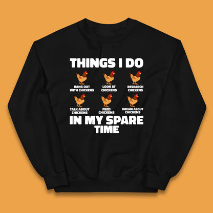 Chickens Things Kids Jumper