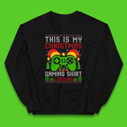 Loading Gamer Christmas Kids Jumper