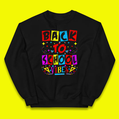 End of School Vocation Back To School Vibes Students Appreciation Teach Love Inspire Kids Jumper