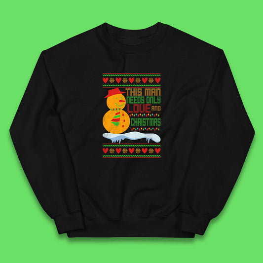 snowman christmas jumper