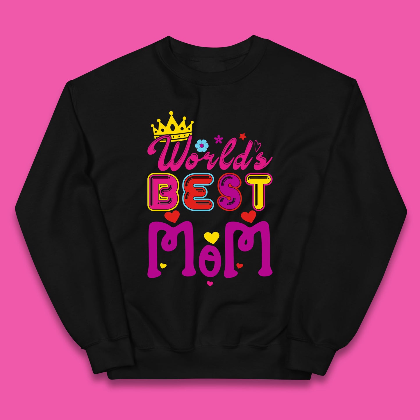 World's Best Mom Mother's Day Mama Best Mom Gift Mom Life Mommy Gift Kids Jumper