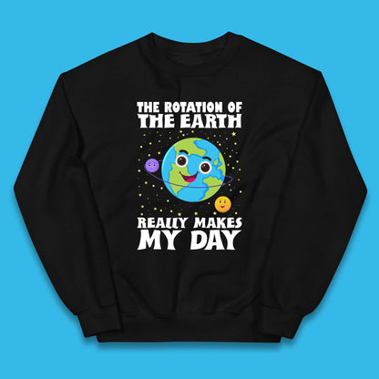 Rotation Of Earth Kids Jumper