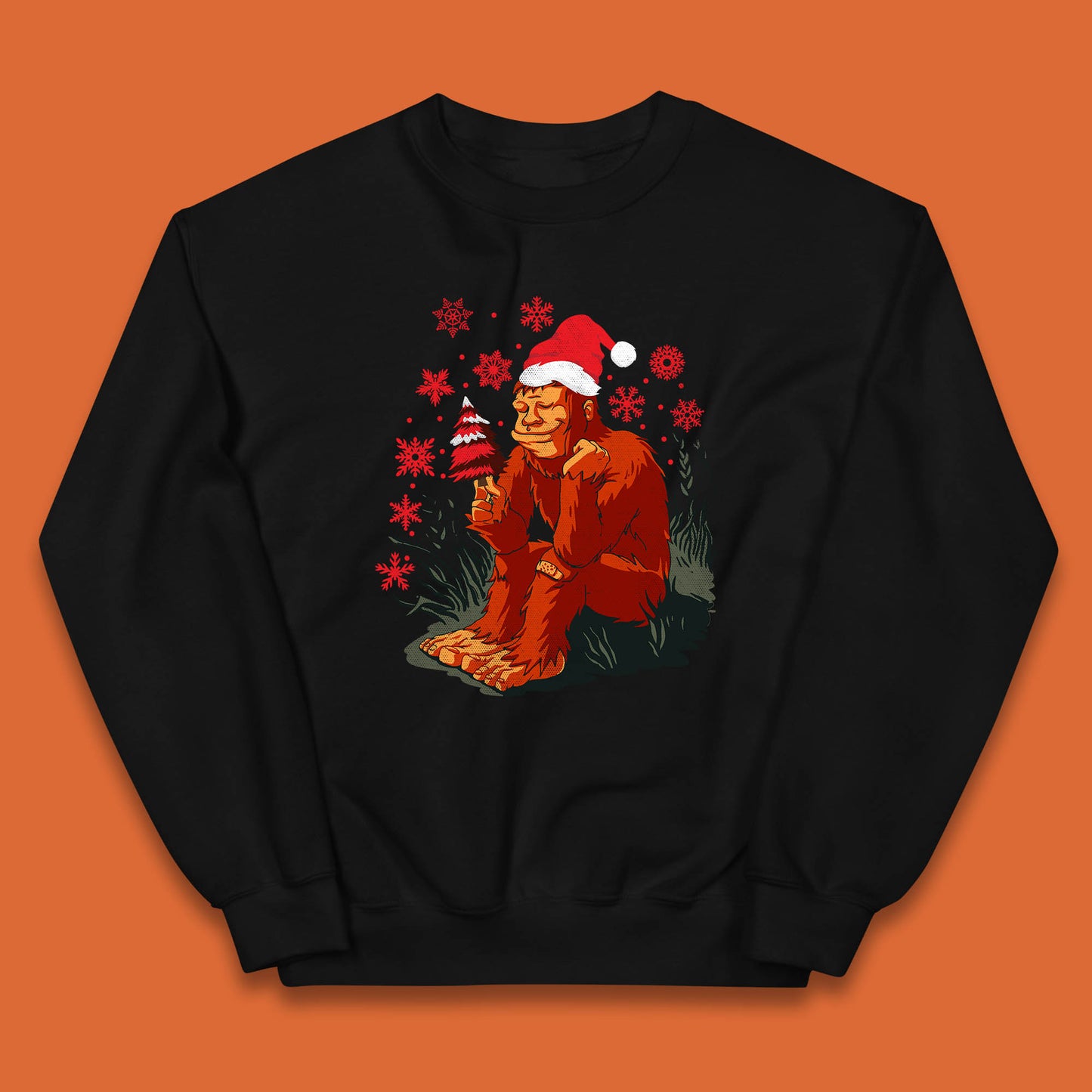 bigfoot christmas sweater