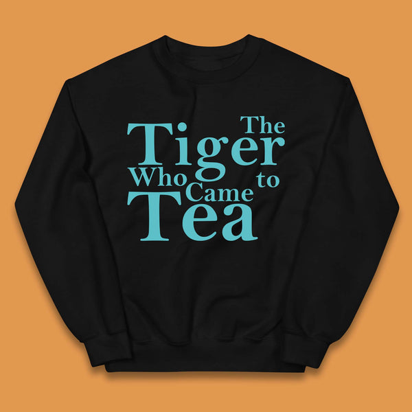 The Tiger Who Came To Tea Story Book Kids Jumper